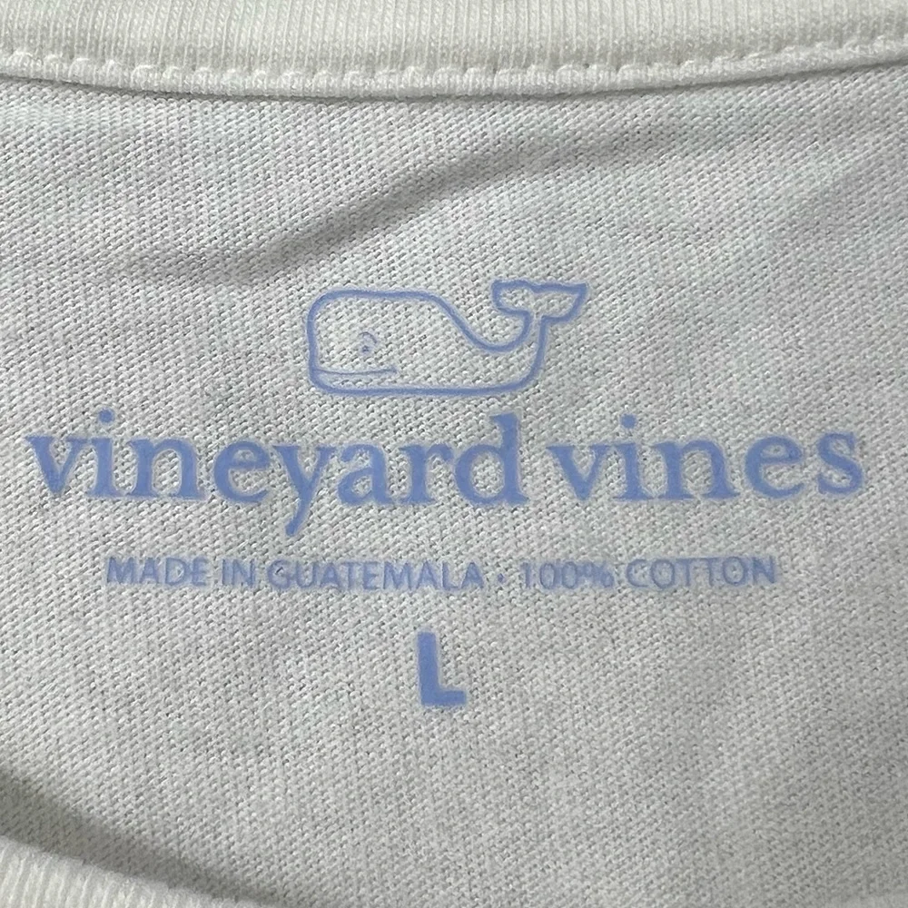 Vineyard Vines Baseball Flag Pocket Tee - Picture 5 of 11
